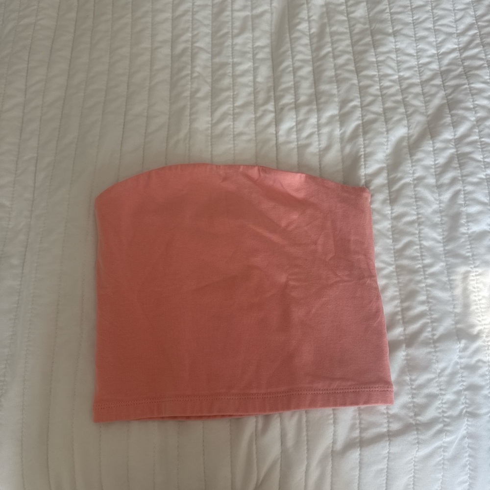 BP Pink Tube Crop Top